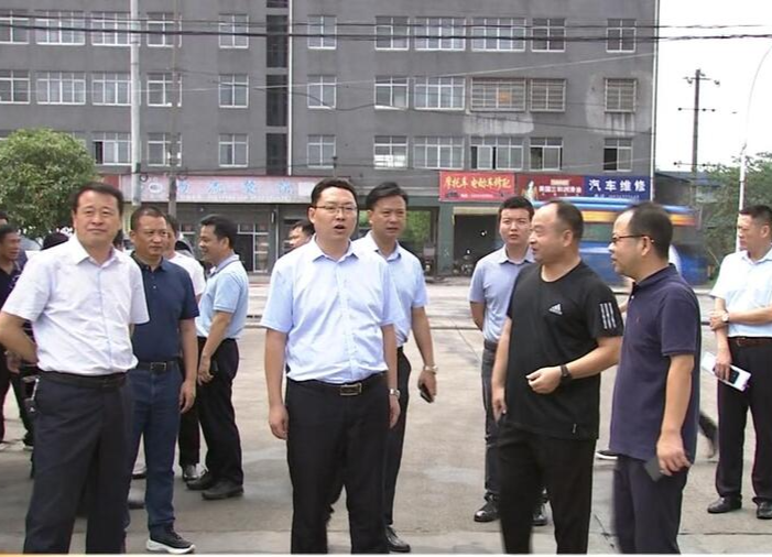 陈远调研华星物流园项目规划建设情况