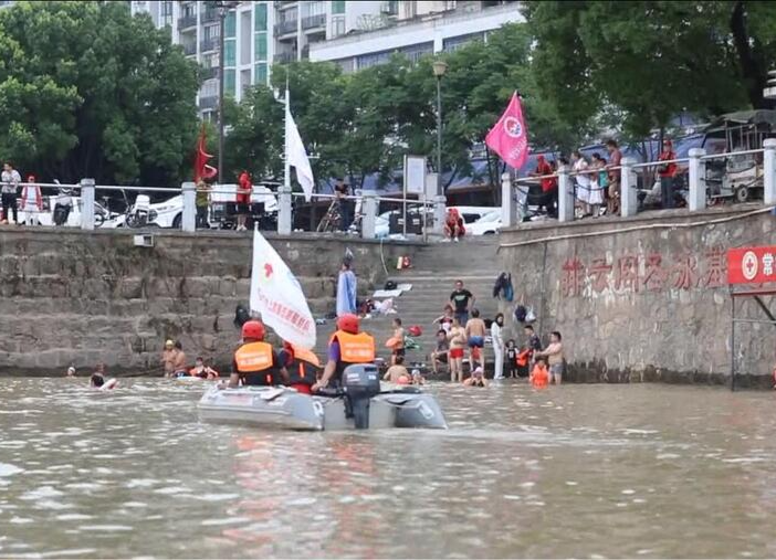常德：水上志愿救援队  暑期“护航”防溺水