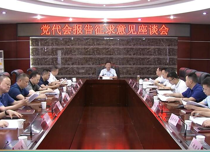朱金平就党代会报告征求意见建议