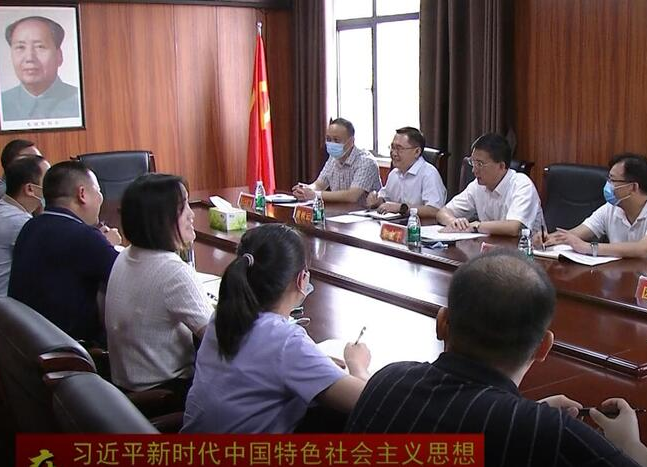 朱金平到谢家铺镇和许家桥回维乡督导当前重点工作