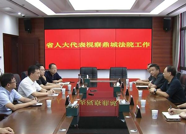张经伟来鼎城走访省人大代表并到区人民法院调研指导工作