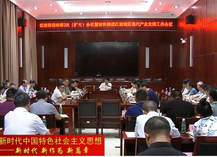 朱金平：凝聚思想共识  加快推进江南城区现代产业发展
