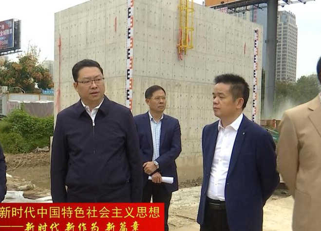 陈远调研江南城区城建工作