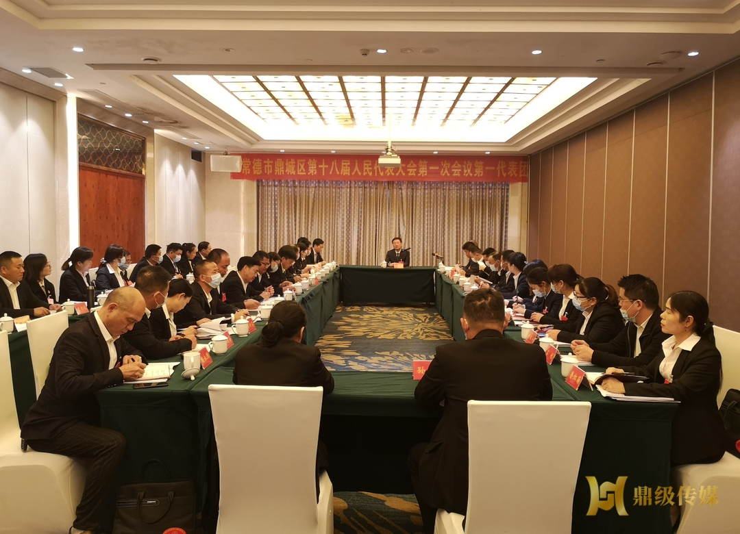 快讯丨鼎城区十八届人大一次会议各代表团会议