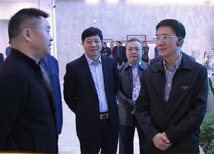 朱金平到常德卷烟厂沟通交流兴隆公司业务发展相关事宜
