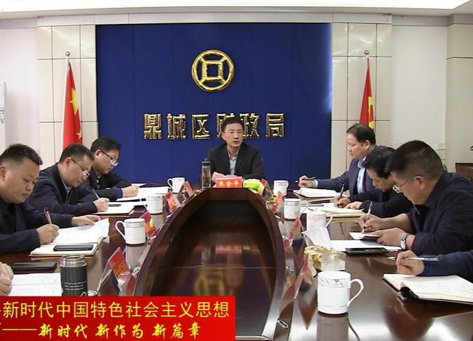 朱金平调度财税收入工作