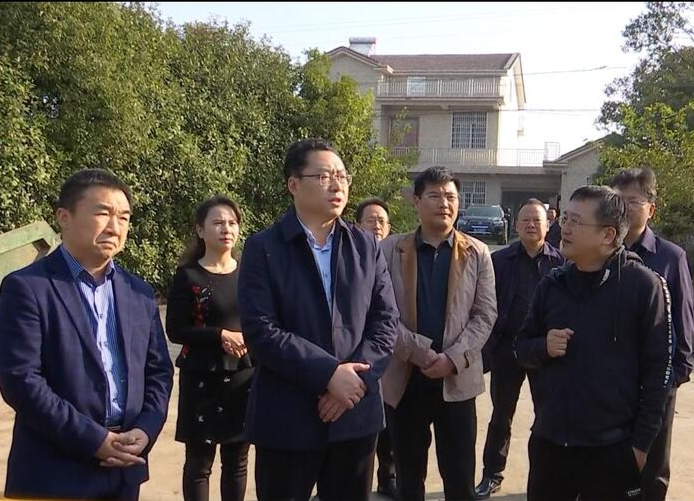 陈远调研乡镇垃圾中转站运行和砂石盗采整治工作