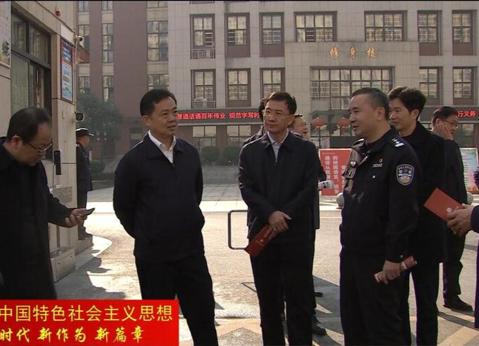 刘国龙来鼎城调研政法和城市建设工作