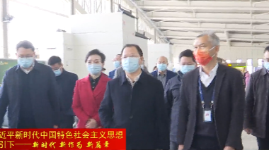 周振宇来桃花源机场检查疫情防控工作