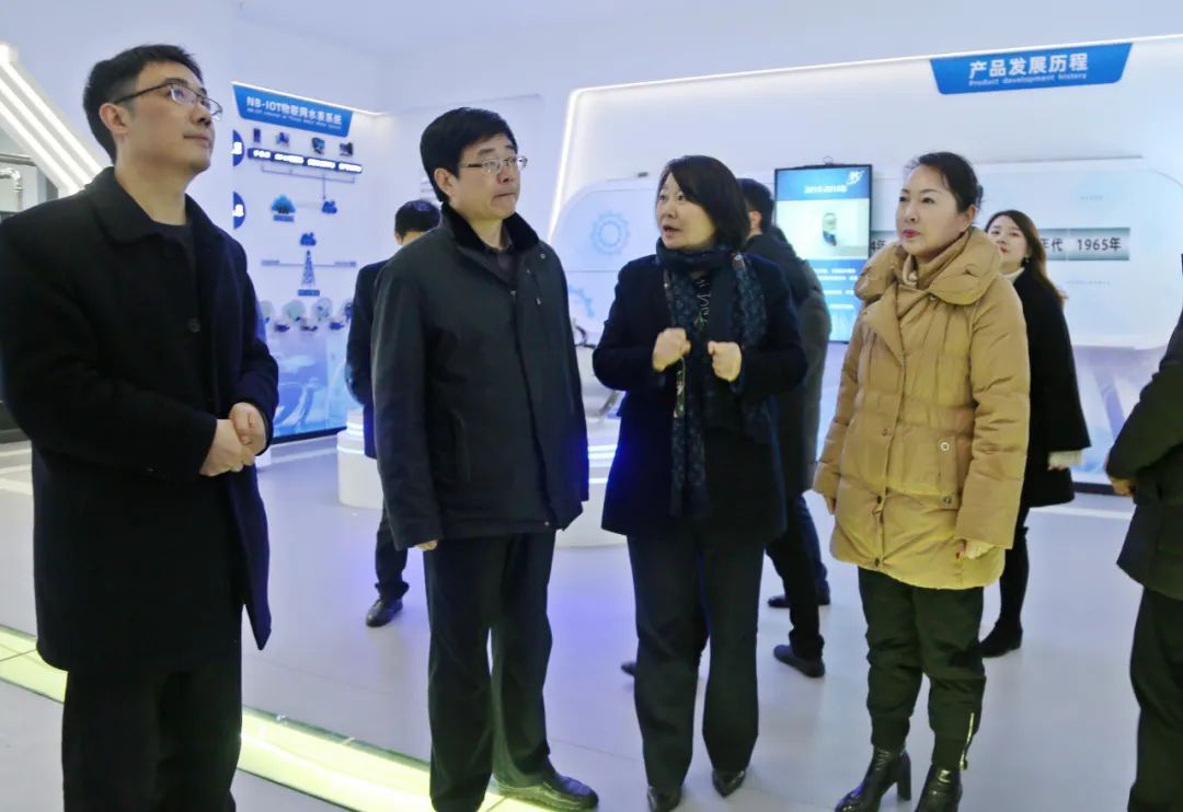 省工信厅来常德高新区调研工业经济运行和制造强省项目工作