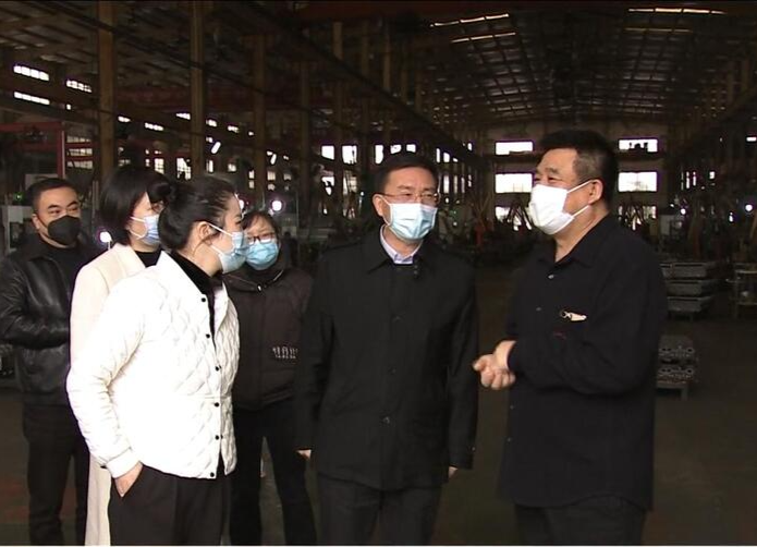 朱金平到常德高新区部分企业走访调研