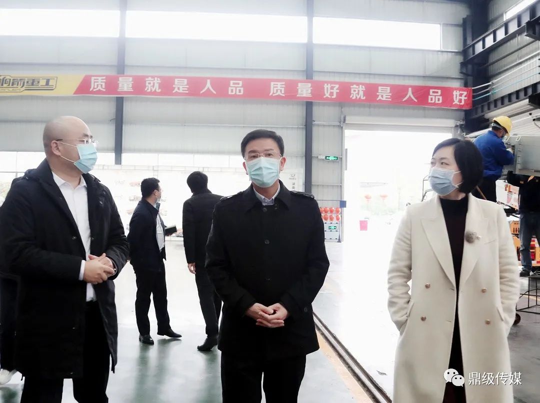 朱金平到常德高新区部分企业走访调研