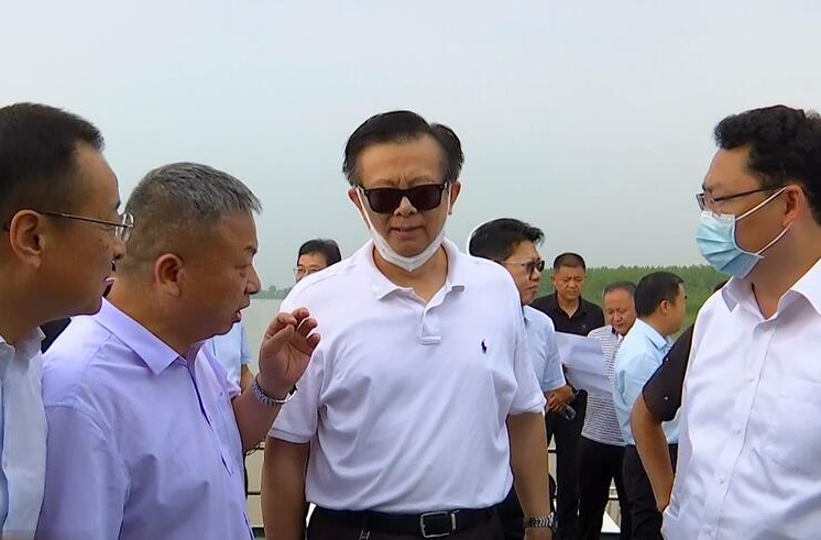省水利厅调研组来鼎城调研河湖长制和砂石资源利用与保护工作