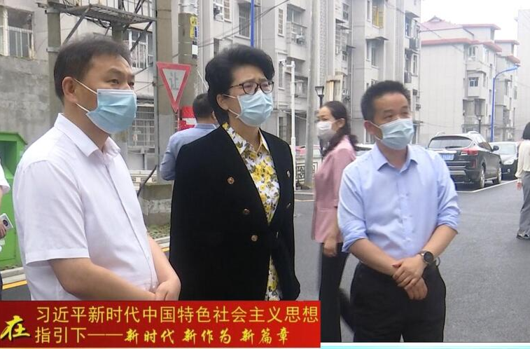陈华来鼎城督导全国文明城市创建和校园安全工作