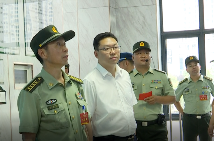 常德军分区“四个秩序”正规化建设现场观摩会参会人员来鼎城观摩