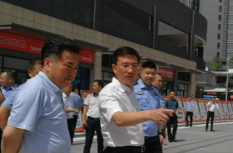 朱金平调研禁毒和城市建设工作
