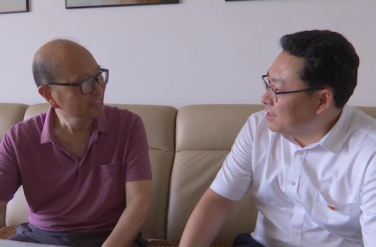 陈远开展“七一”走访慰问活动