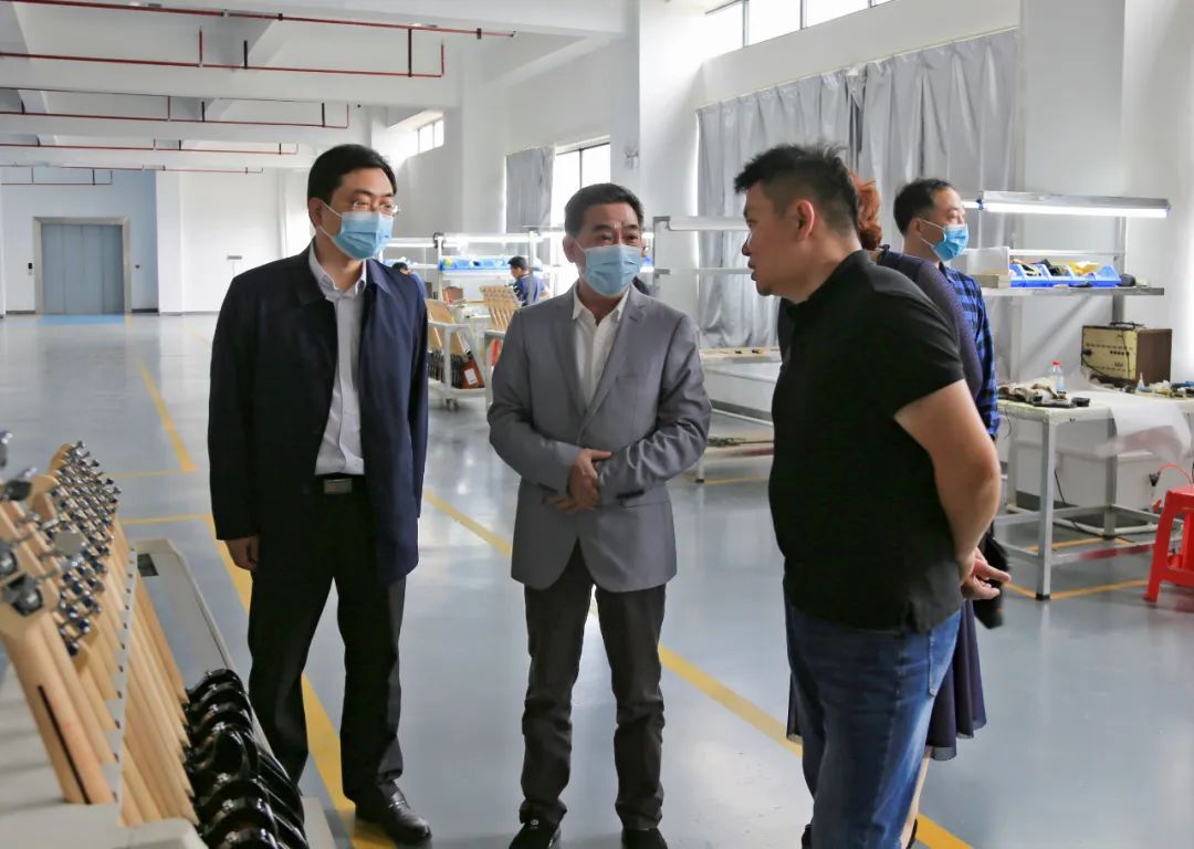 市委走访调研常德高新区台资企业