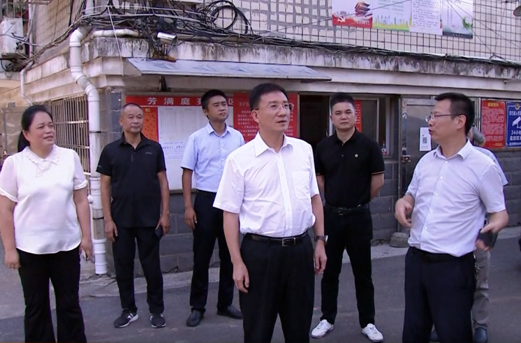 朱金平到灌溪镇调研全国文明城市创建工作