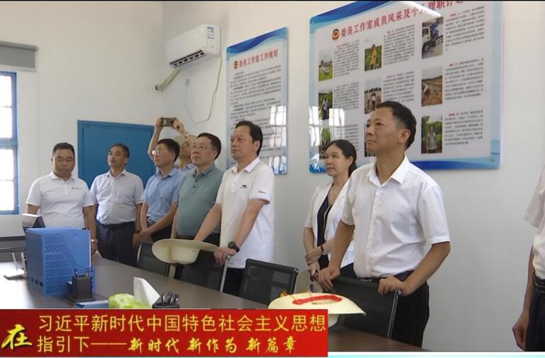 曹志强来常德高新区调研企业发展情况