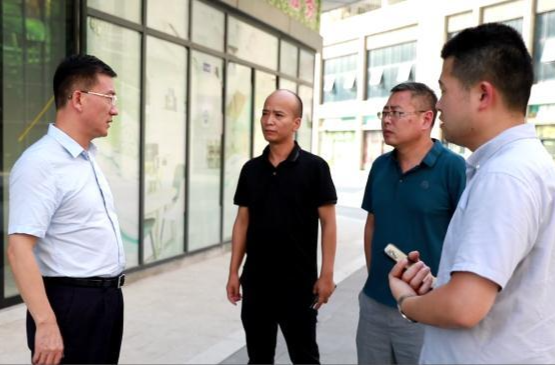 朱金平调研退役军人创业示范街建设工作