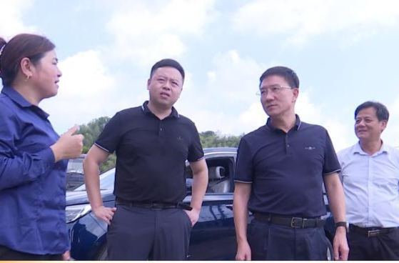 朱金平到黄土店镇检查防旱抗灾等工作