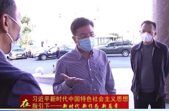 朱金平到江南城区督导检查疫情防控工作