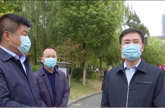 朱金平督导党的二十大精神学习宣传、全国文明城市创建等工作