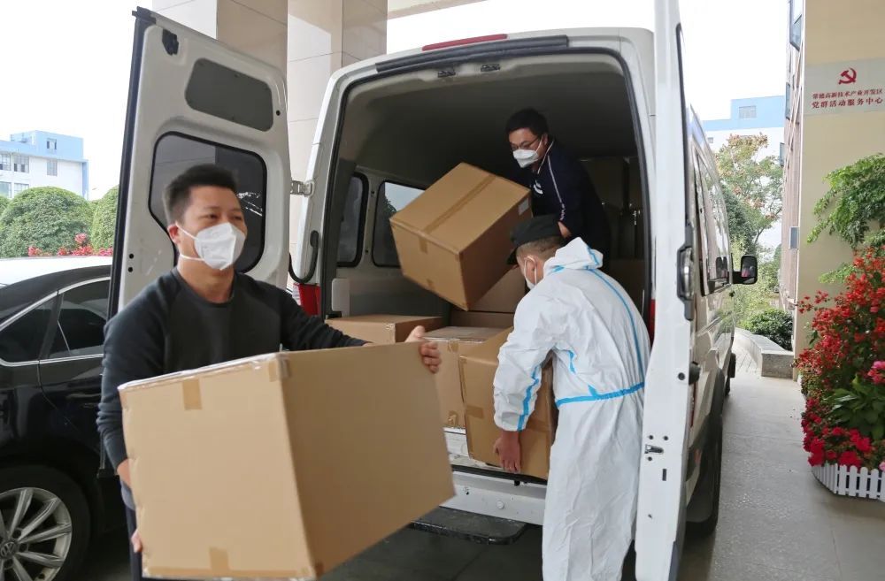 凝聚抗“疫”正能量 | 湖南品六生物科技有限公司向常德高新区捐赠防疫物资