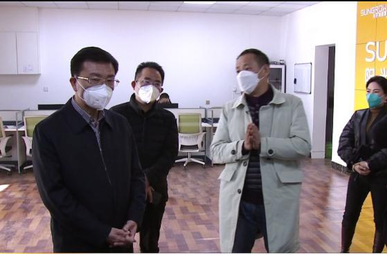 朱金平调研江南城区楼宇经济发展情况
