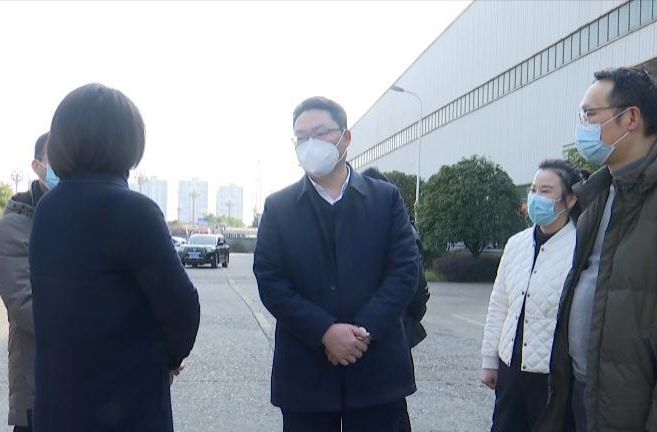 陈远到常德高新区部分企业走访