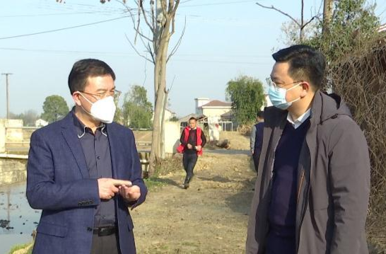 朱金平到斗姆湖街道、许家桥回维乡开展走访调研