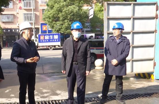 朱金平调研江南城区房产项目复工复产工作