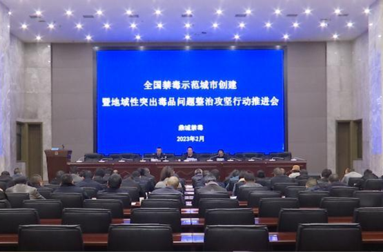 鼎城举行全国禁毒示范城市创建暨地域性突出毒品问题整治攻坚行动推进会
