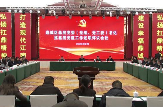 鼎城区召开基层党委（党组、党工委）书记抓基层党建工作述职评议会议