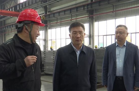 朱金平到常德高新区调研项目建设和安全生产工作