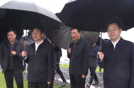 曹志强带队来鼎城检查防汛物资储备情况