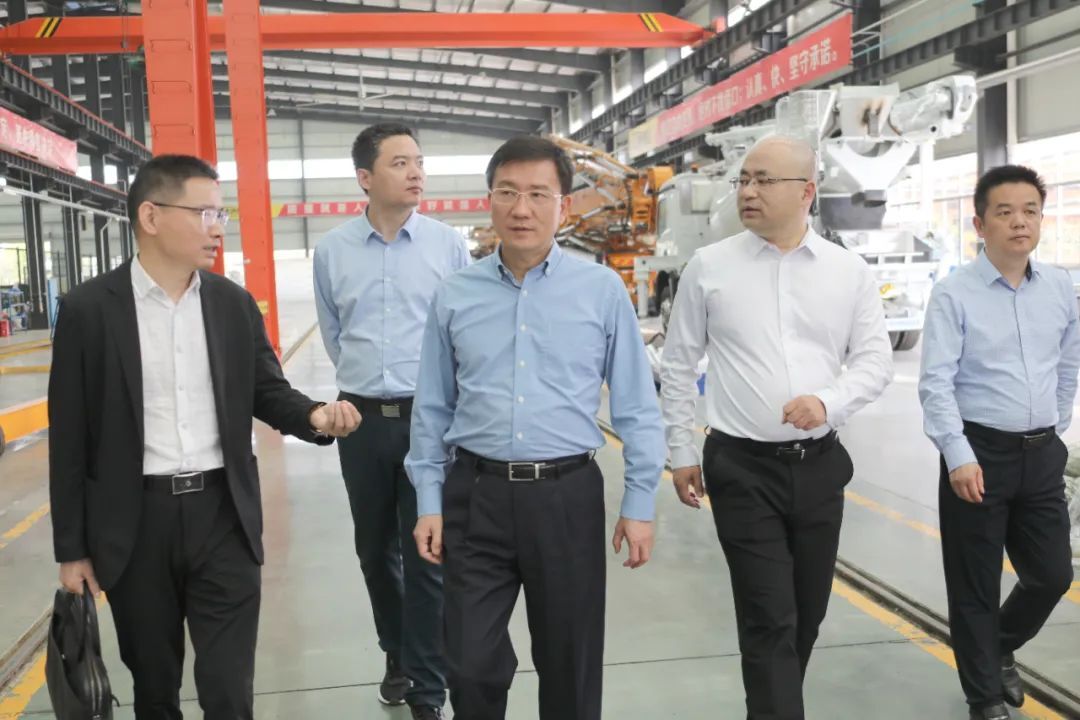 ​朱金平到常德高新区部分企业走访调研