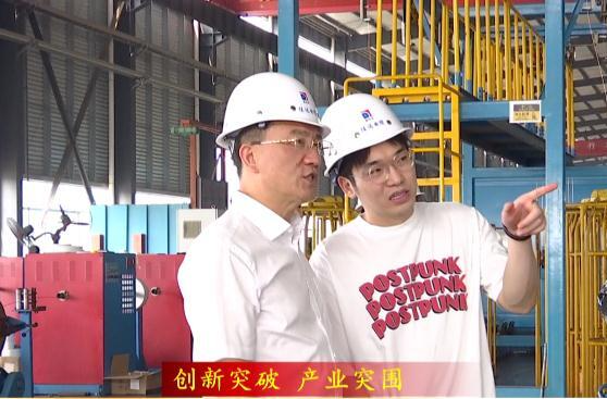 朱金平到常德高新区部分企业走访调研
