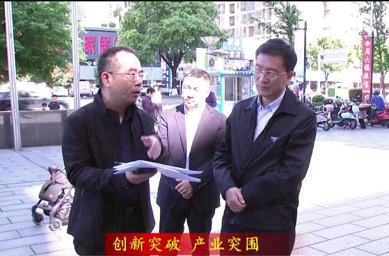 朱金平调研督导“五一”节会筹备及房地产业和商贸业发展工作