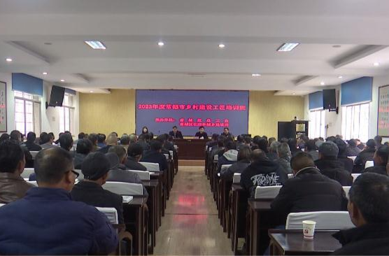 鼎城：乡村建设工匠培训让“土师傅”变“巧工匠”