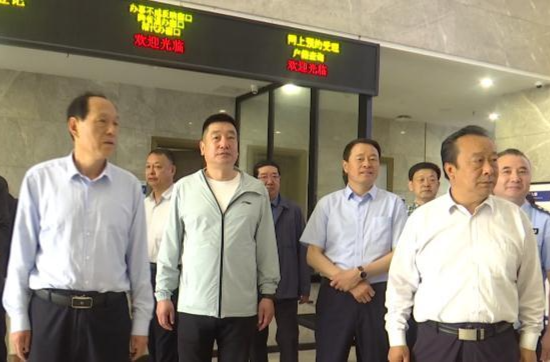 甘肃省平凉市政协来鼎城考察