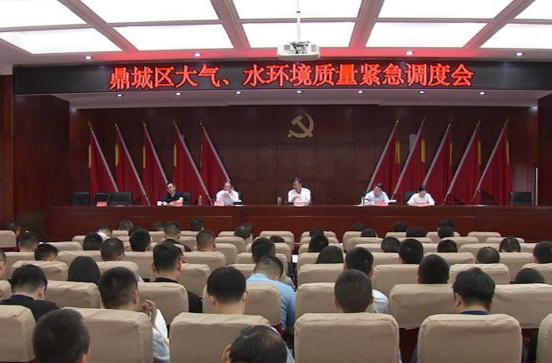 朱金平：以矿区生态修复治理的劲头抓好大气、水环境保护治理工作