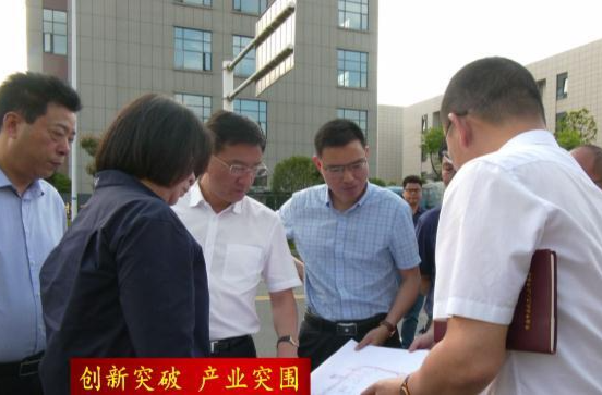 【创新突破 产业突围】朱金平到常德高新区调度重点项目建设工作