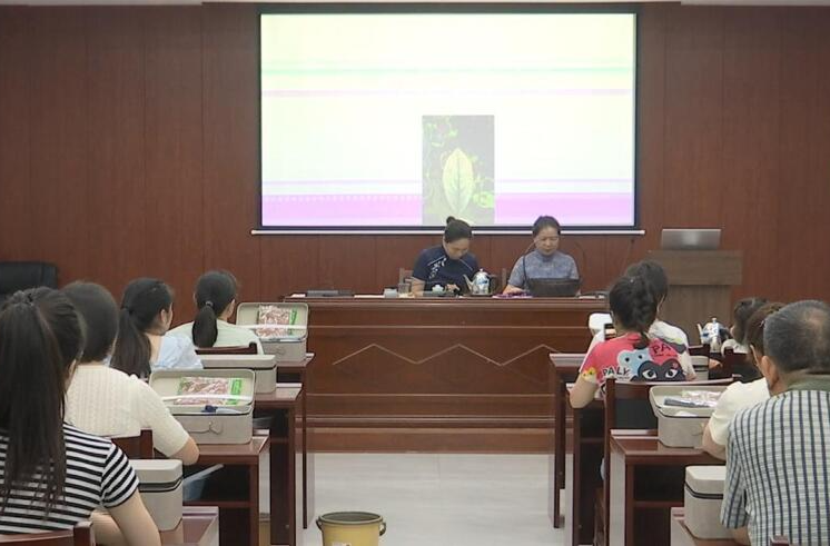 鼎城区总工会：开展茶艺公益培训