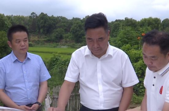 市防汛办来鼎城调研抗旱工作