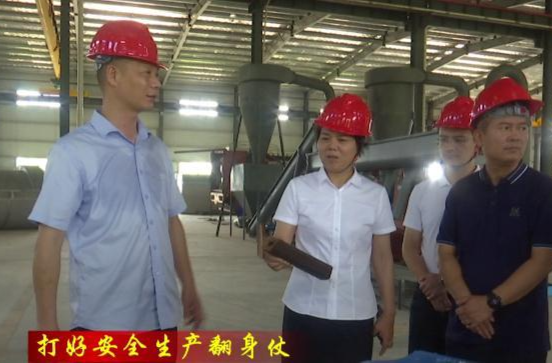【打好安全生产翻身仗】余习琼带队开展安全生产“一法一条例两规定”执法检查