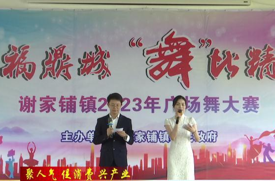 “幸福鼎城'舞'比精彩”广场舞大赛（谢家铺镇初赛）开赛