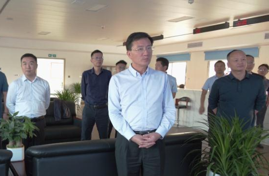 朱金平督导澧水河道采砂工作