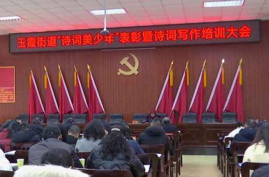 玉霞街道：开展诗词写作培训